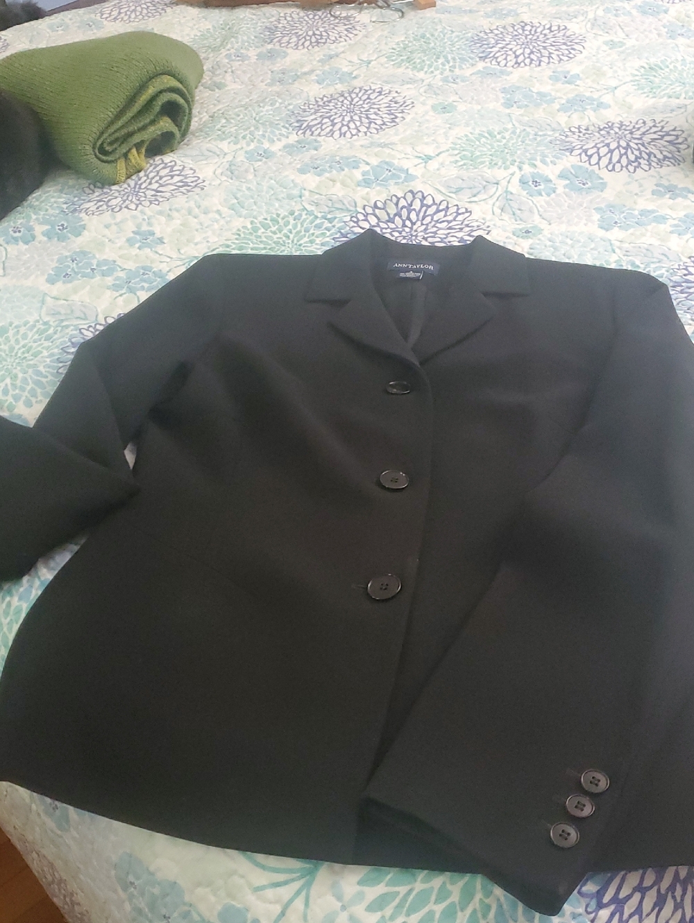 Anne Taylor Black Women’s Tailored Blazer Jacket